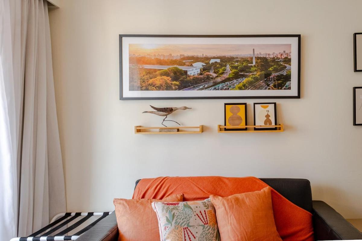 Apartamento Flat Em Moema - Limpeza Diaria & Estacionamento *